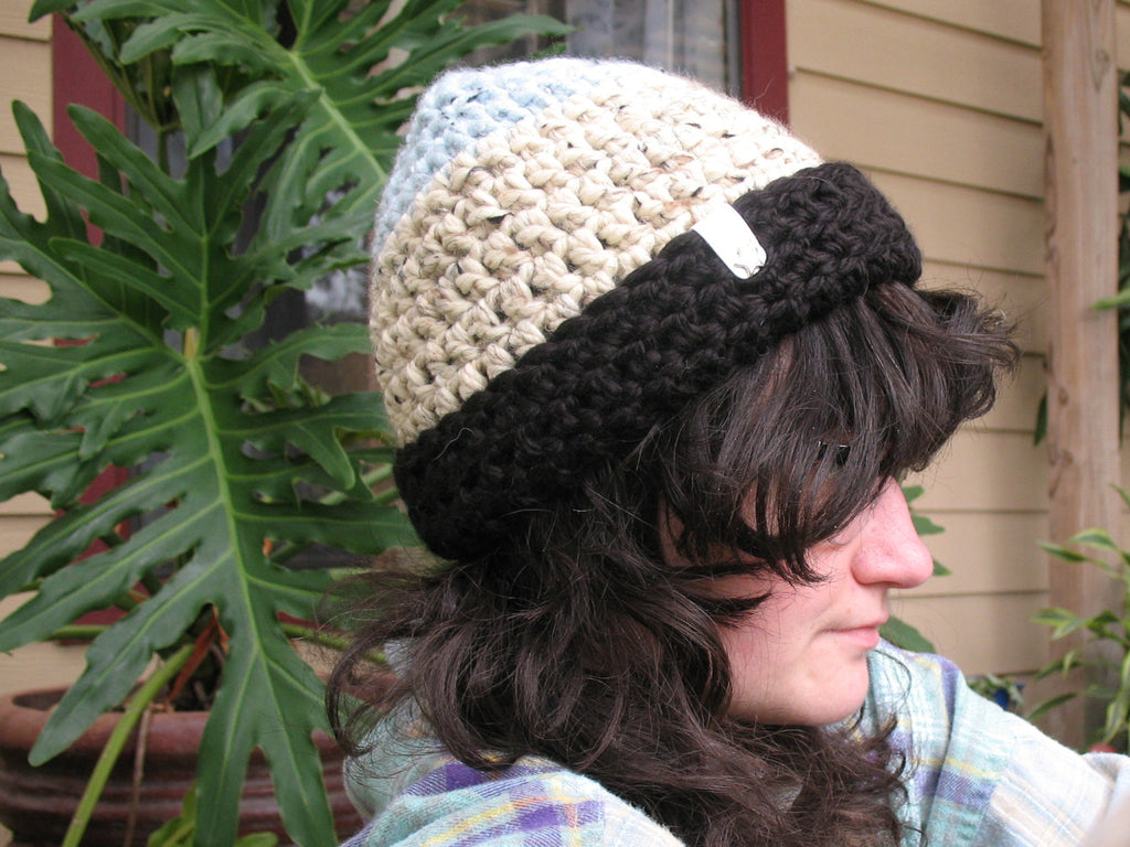 Fitted Chunky Beanie - Scrap Yarn