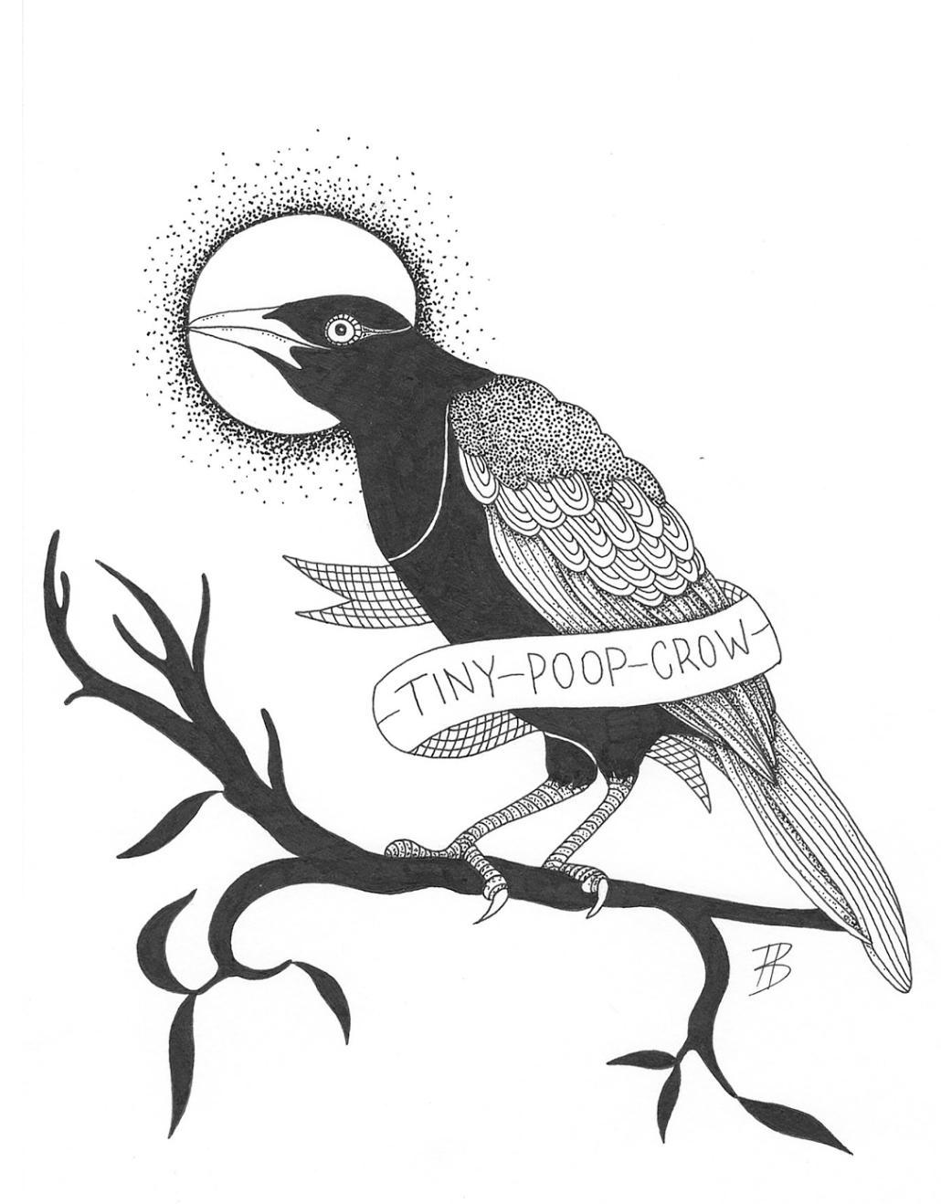 "Grackle Energy" - Art Print