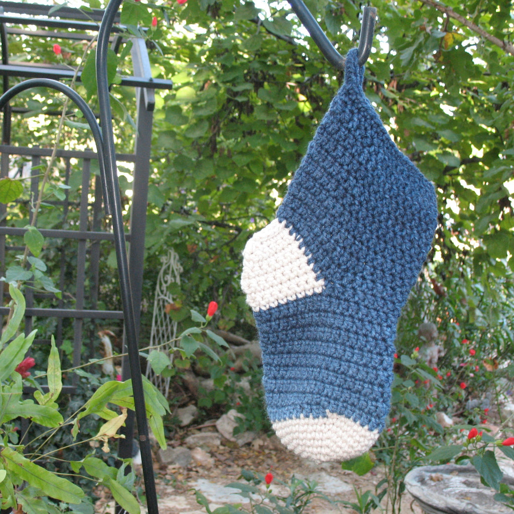 Two-Toned Christmas Stocking